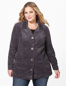 Cozy Corduroy Jacket by CATHERINES