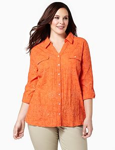 Subtle Sequin Buttonfront