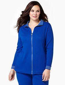 Stripe Lurex Jacket