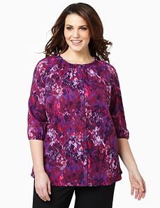 All Aflutter Peasant Top