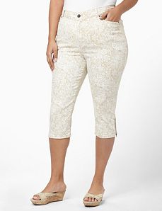 Illusive Denim Capri
