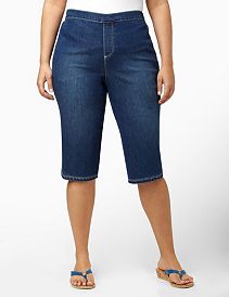 Wear-Now Denim Capri