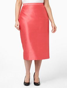 Shantung Sheen Skirt