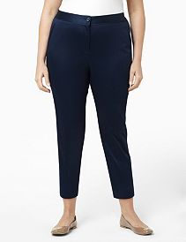Cotton Sateen Capri