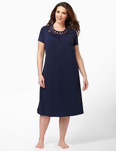 Lace Comfort Sleep Gown