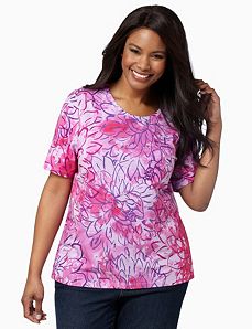 Painted Petals Tee