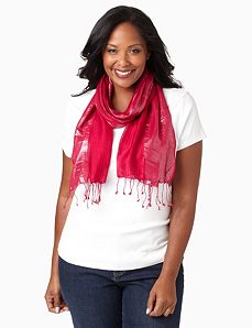 Metallic Glow Scarf