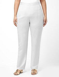 Crisp Linen Pant