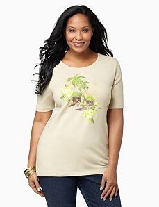 Island Hut Tee