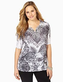 Shadow Scroll Tunic