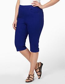 Timeless Denim Capri