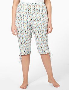 Dots Cargo Sleep Capri