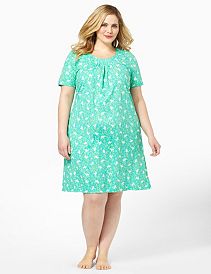 Dragonfly Pleated Sleepshirt