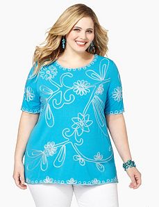 Soutache Bloom Top
