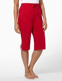 Lace-Up Lounge Capri