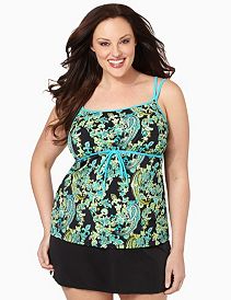 Paisley Tied Tank