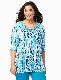 Beaded Nuance Top