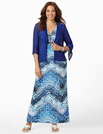 Waterfall Maxi with Jacket