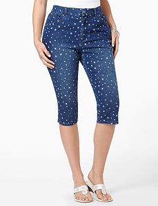 Denim Star Capri