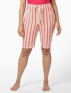 Stripe Bermuda Sleep Short