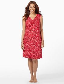 Seashell Smocked Sleepshirt