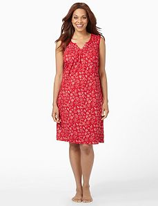 Seashell Smocked Sleepshirt
