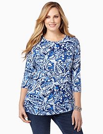 Fresh Paisley Top