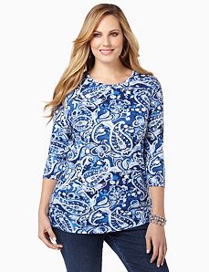 Fresh Paisley Top