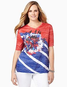Americana Stripe Top
