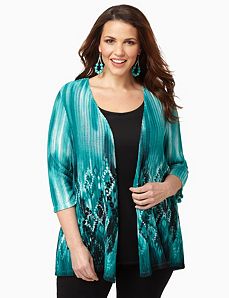 Diamond Cascade Cardigan by CATHERINES