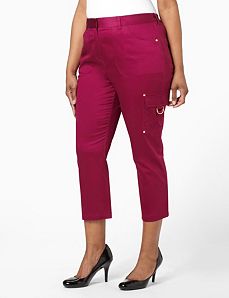 Fitted Sateen Crop