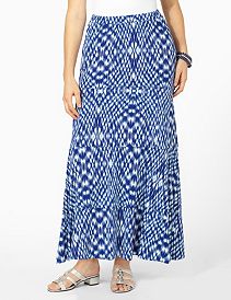 Mirage Tiered Knit Skirt
