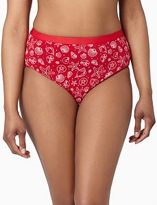 Serenada&reg; Seashell Hi-Cut Panty
