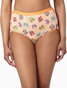 Serenada&reg; Flip-Flop Cotton Brief