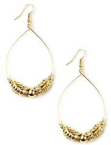 Filigree Teardrop Earrings