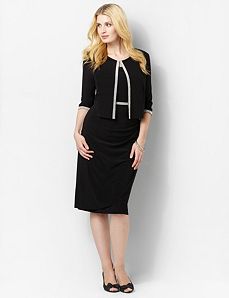 Spotlight Trim Jacket Dress