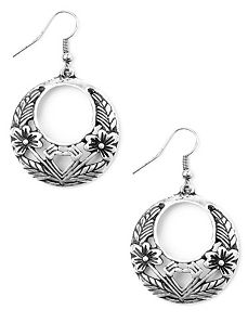Floral Filigree Earrings