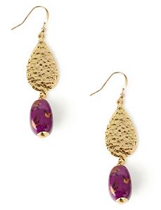 Metallic Speckle Earrings