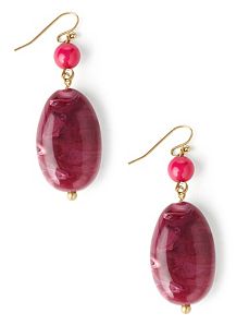 Stone Swirl Earrings