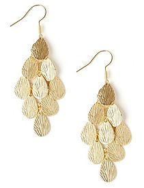 Etched Chandelier Earrings