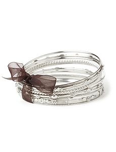 Metallic Twist Bangles