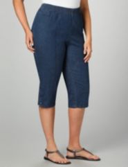 Snap To It Stretch Capris