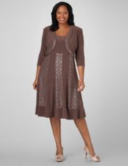 Glitter Garden Dress & Shrug