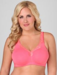 Serenada&reg; No-Wire Cotton Comfort Bra