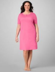 Dreamy Short-Sleeve Sleepshirt by Catherines