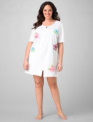 Bouquet Embroidered Cover-Up
