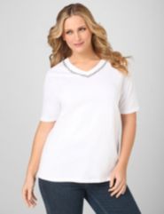 Twisted Sequins Tee