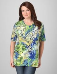 Rainforest V-Neck Top