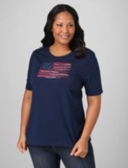 Folk Art Flag Tee