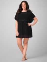 Zebra Mesh Cover-Up